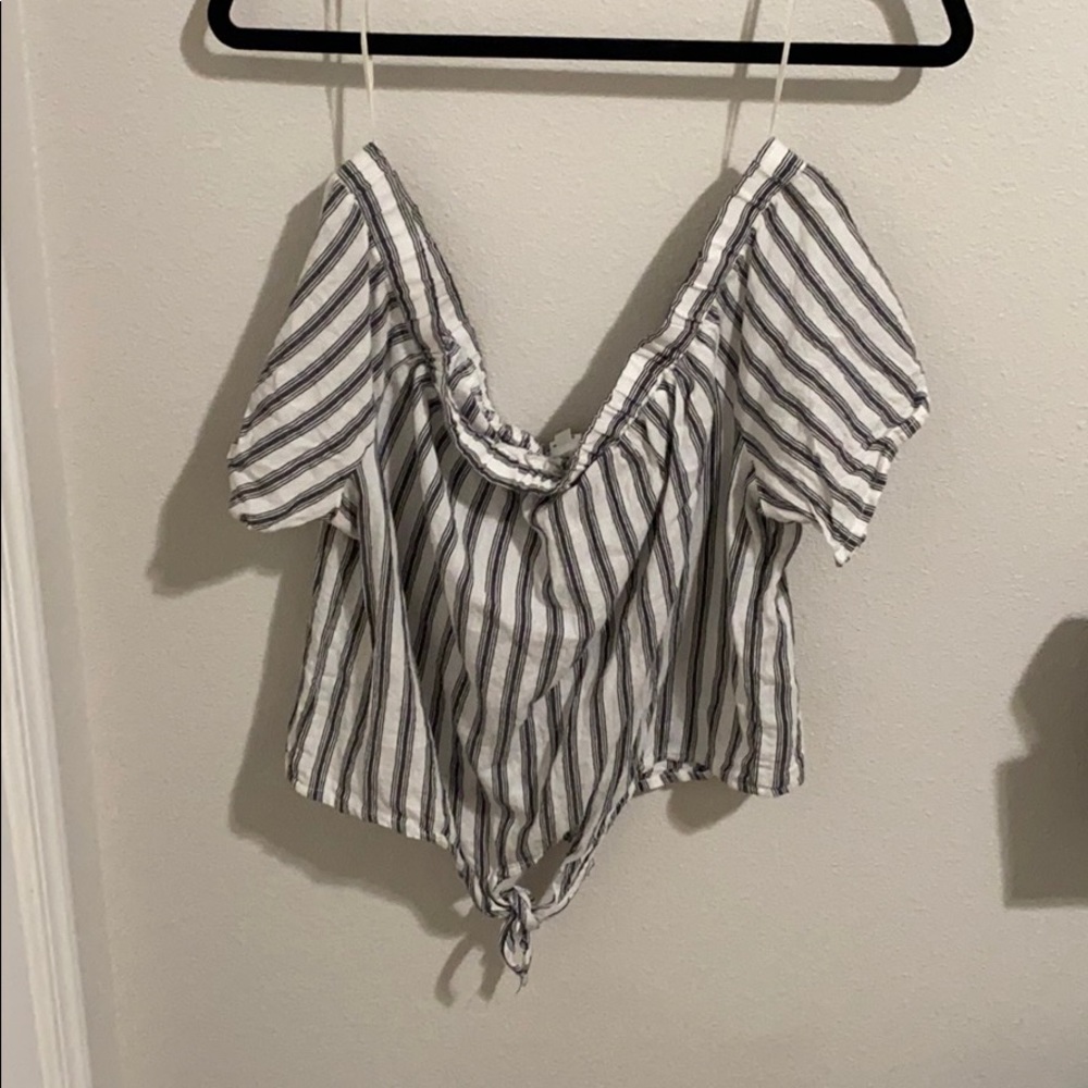 Off the shoulder blouse